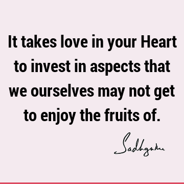 f. : Love, compassion, cauvery calling Quote