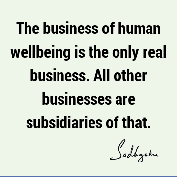 that. : being human, well being Quote