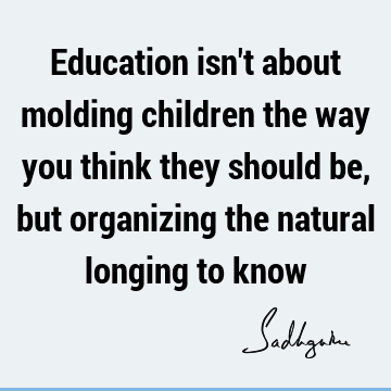 Education isn