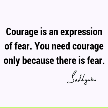 Fear Quotes : Short Quote