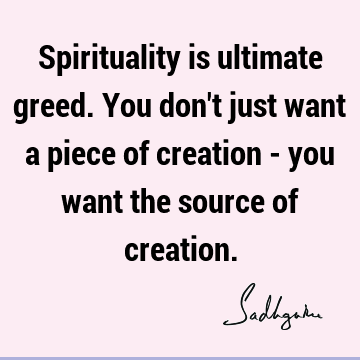 ation. : spirituality Quote